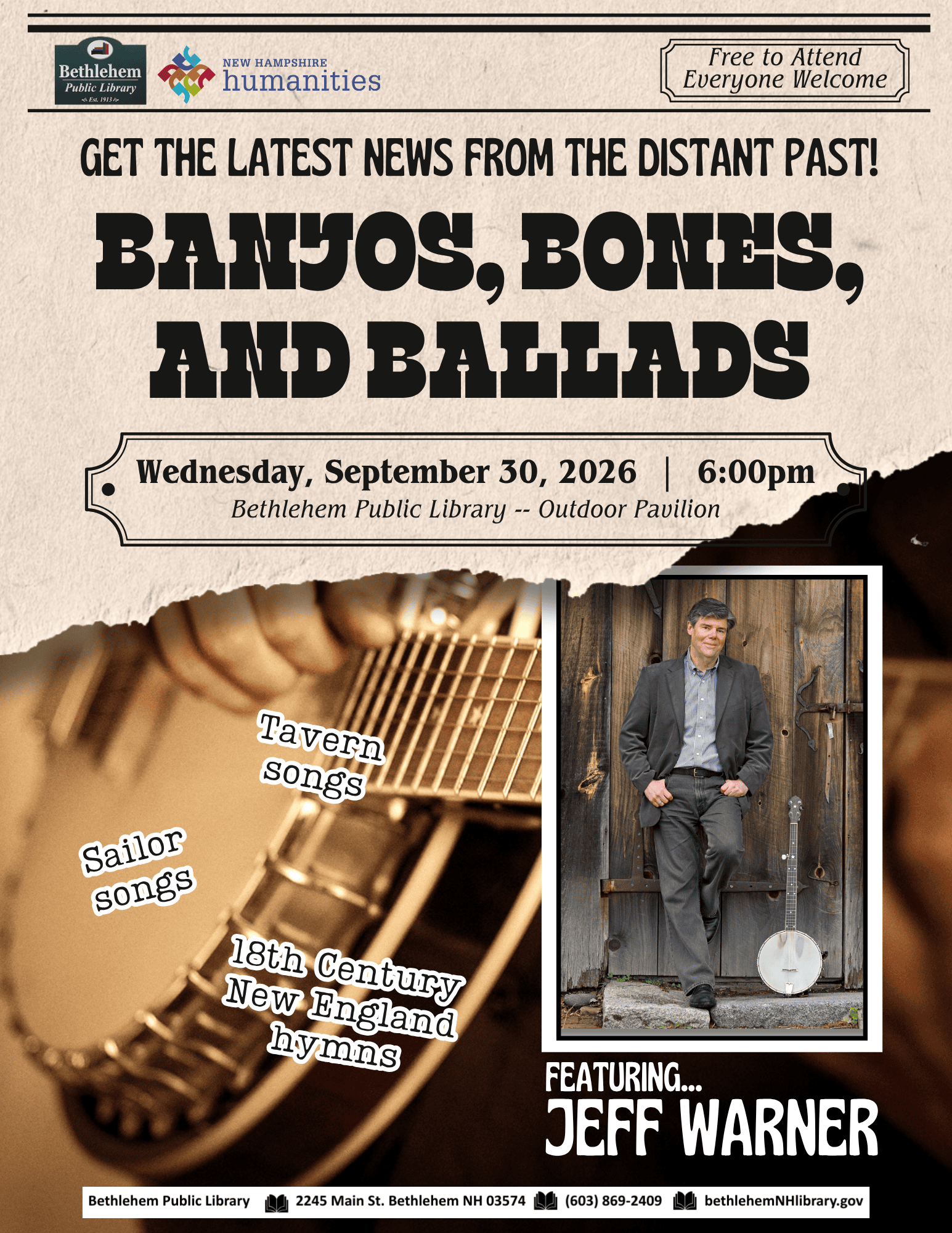 banjos, bones, and ballads