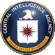 The image shows the official seal of the Central Intelligence Agency (CIA) of the United States, featuring an eagle, a shield with a red starburst, and the agency’s name around the border.