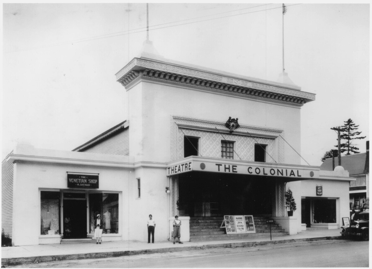 Colonial Theatre circa 1920