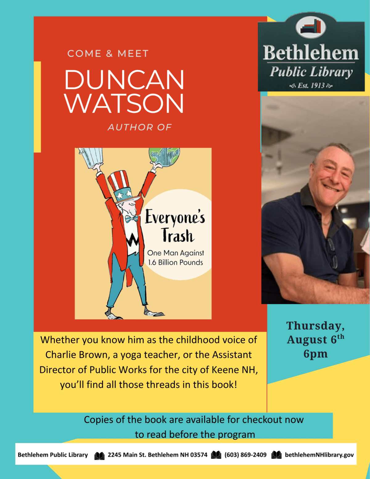 duncan watson author visit
