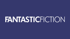White text on a dark blue background reads FANTASTICFICTION, with FANTASTIC in bold and FICTION in regular font.