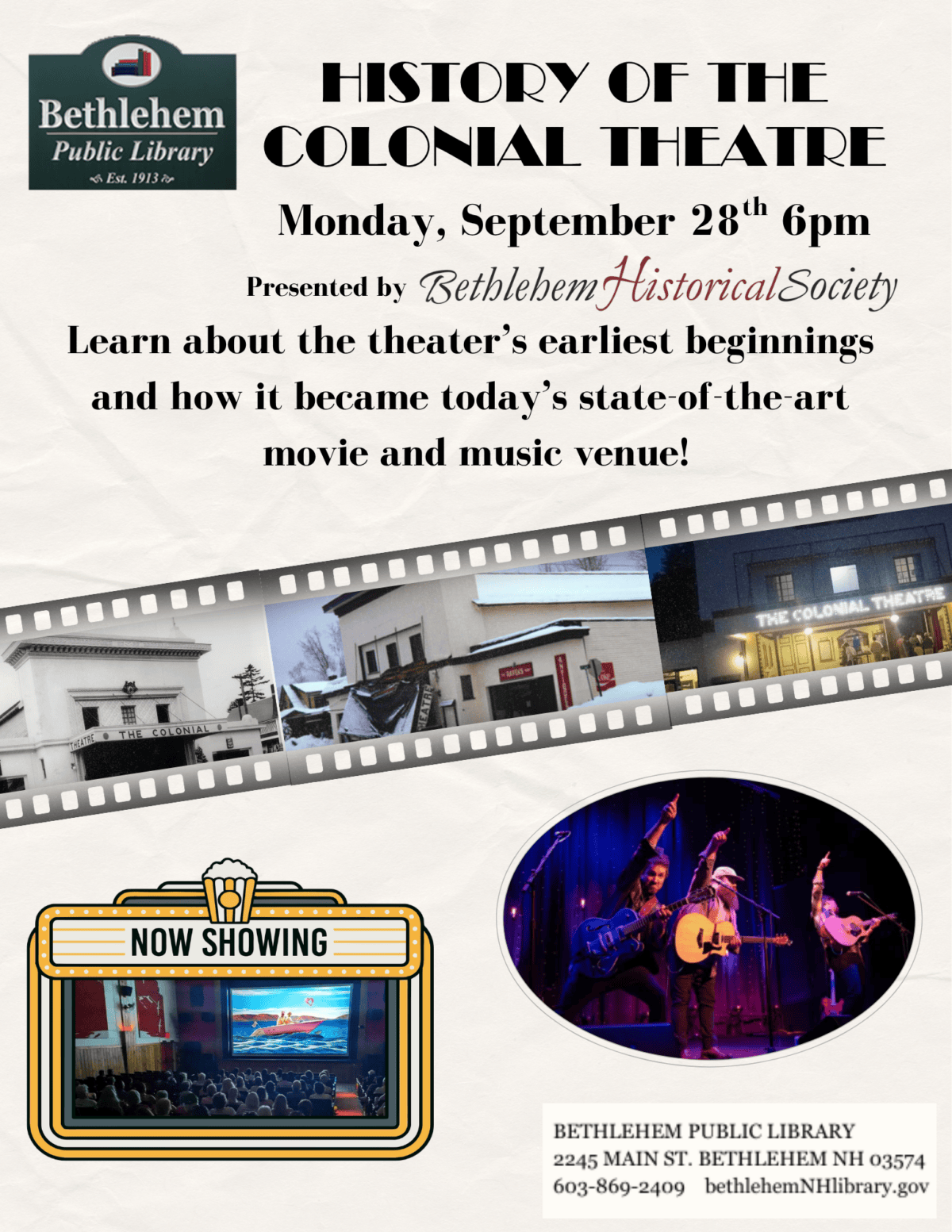 history of colonial theatre