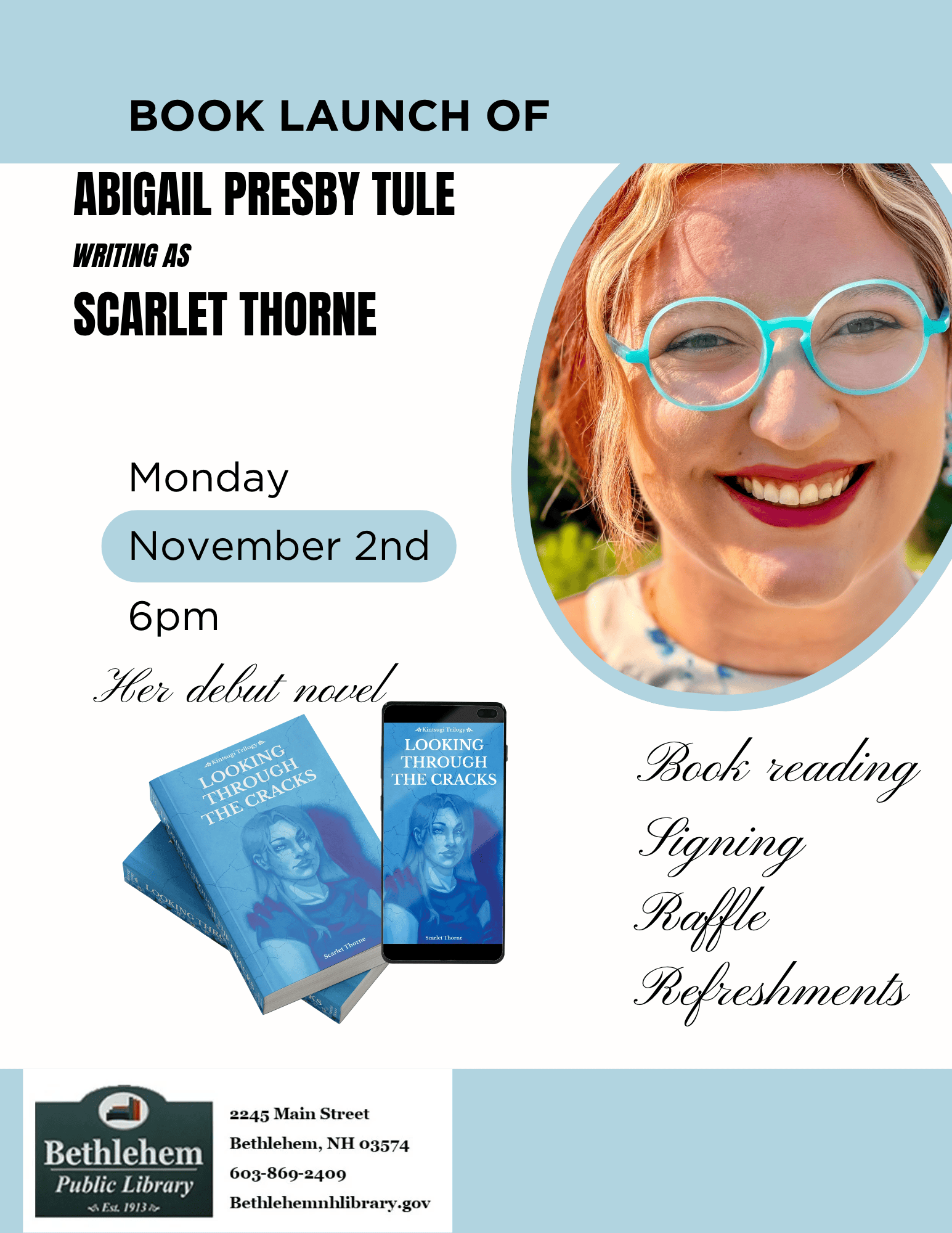 scarlet thorne author flyer