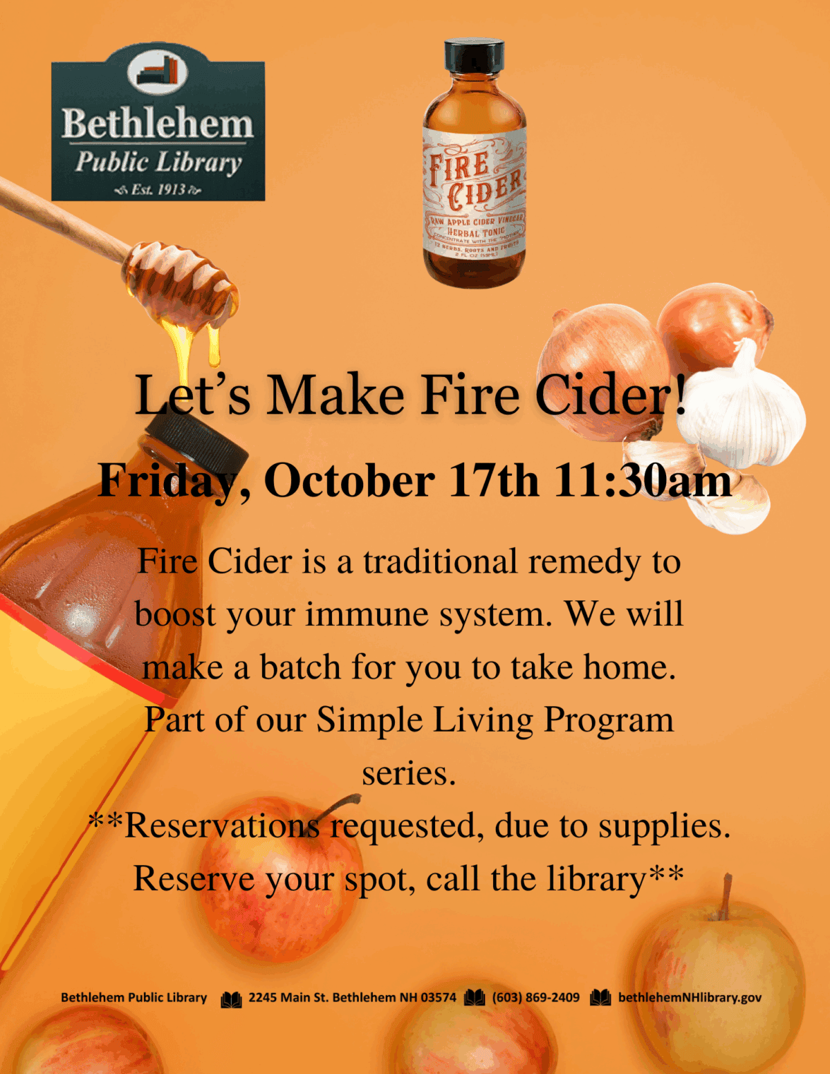 simple living fire cider